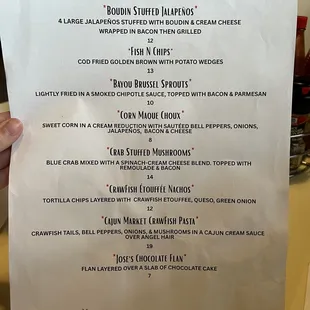 Their 2nd menu as of May 10th, 2023.