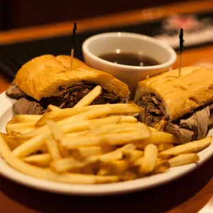 a plate of food