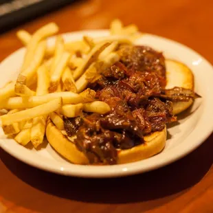 a plate of food