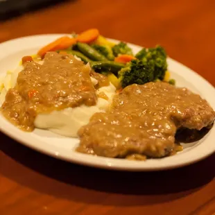 a plate of food