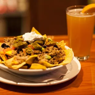 nachos, food