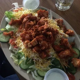 Buffalo chicken salad..