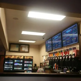 Wall 'o frozen bevvies