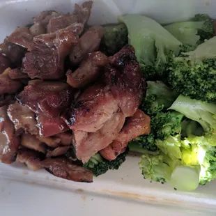 Bourbon Chicken w/broccoli
