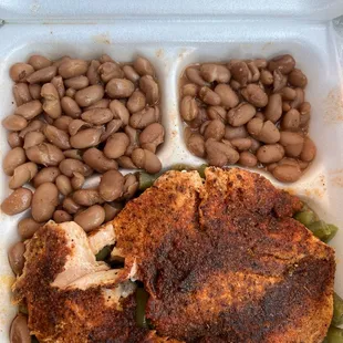 Blackened salmon