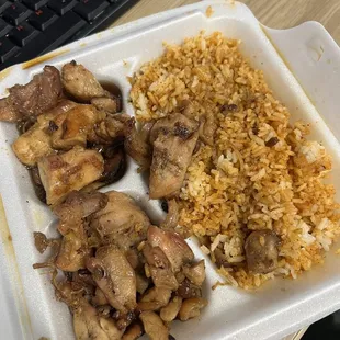 Bourbon chicken