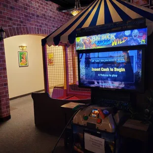 an arcade game