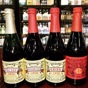 a selection of bottles