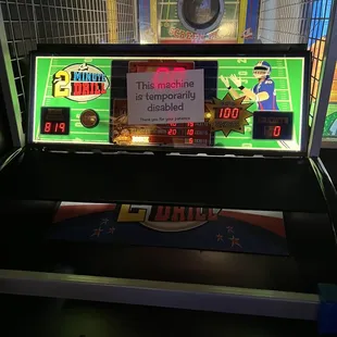 a close up of a pinball machine