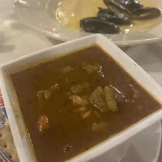 Seafood Gumbo Soup