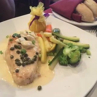 Sea Bass Piccata