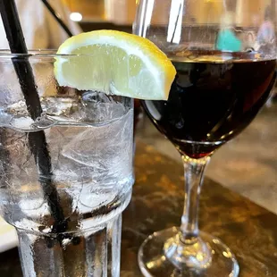 Glass of Cabernet Souvignon