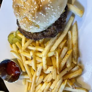 Kids cheese burger
