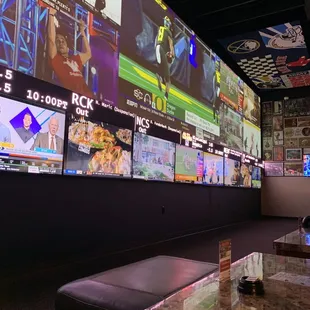 Wall of tvs