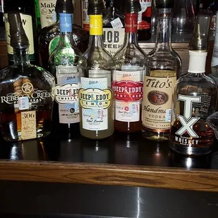 Texas Tuesday with premium Texas spirits just $3.50 and local pints $2.50