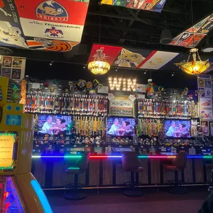 Wall of prizes