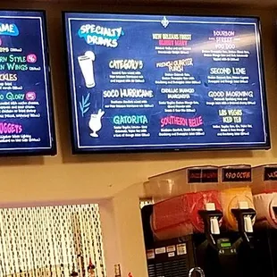 Large menu