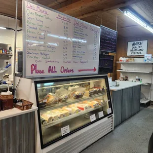Deli Meats &amp; Cheeses. Sandwiches made to order!