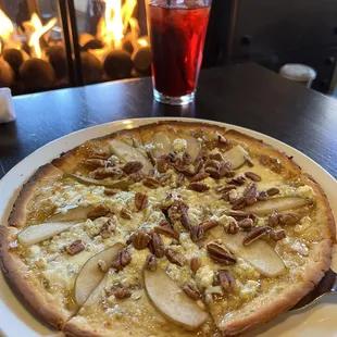 Fig & Pear Pizza