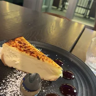 Raspberry crème brûlée