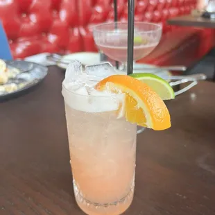 Spiritless raspberry margarita