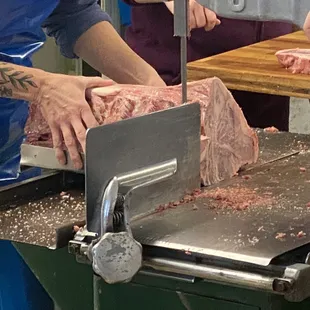 Cutting fresh to order