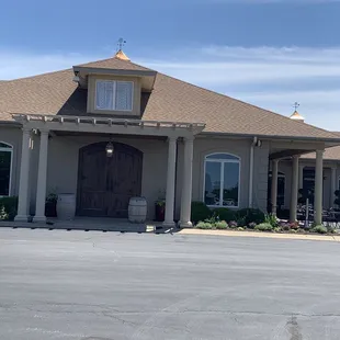 the front of the winery