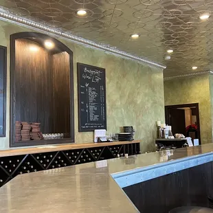 a man standing at the bar