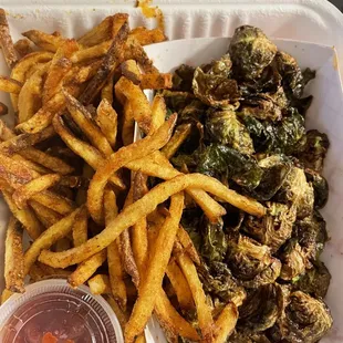 House Seasoned Fries Fried Brussels Sprouts