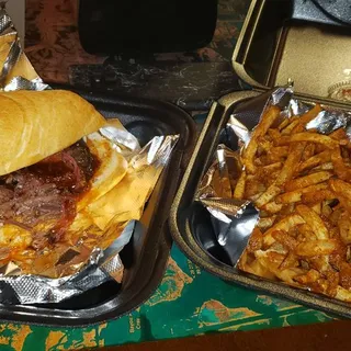 Brisket & Pimento Cheese Poboy