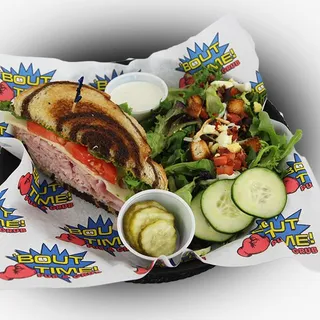 1/2 Sandwich And Salad