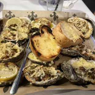 Charbroiled Oysters