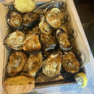 Charbroiled Oysters