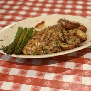 Lane Snapper on the Half Shell