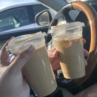 Coconut Date Latte &amp; Orange Blossom Latte