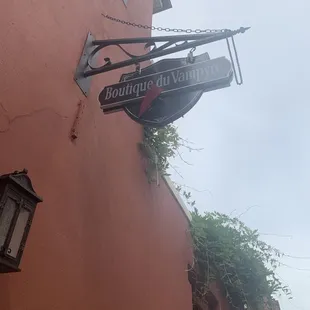 Outside