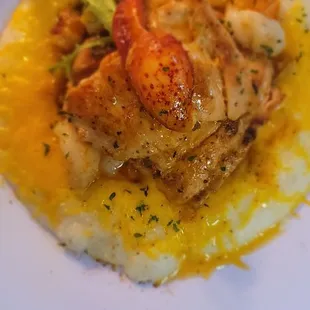 Seafood and Grits