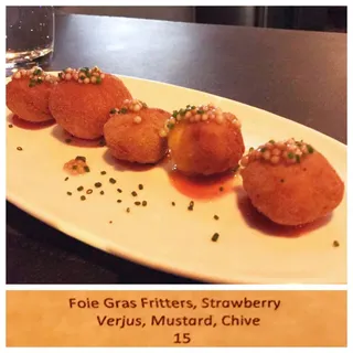 Foie Gras Fritters