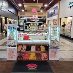 the inside of a store
