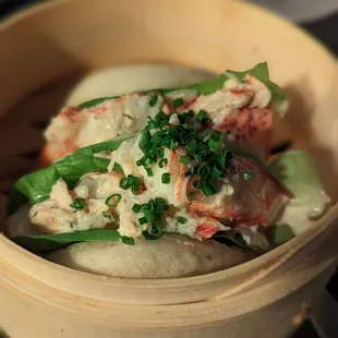 Lobster bao bun