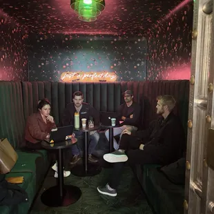 The vault you can hang out in!