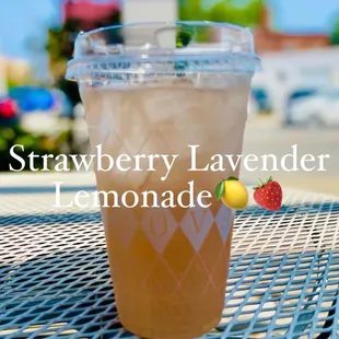 Strawberry Lavender Lemonade