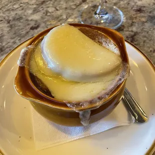 Best French onion soup ever, service was awesome. Glad to have a nice new restaurant!!