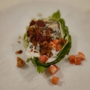 Magical dining bovine wedge salad