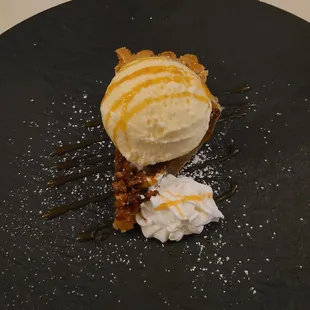 Pecan pie (from magical dining menu)