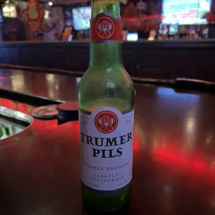 Now selling Trumer Pils!