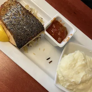 Pan Seared Crispy Salmon