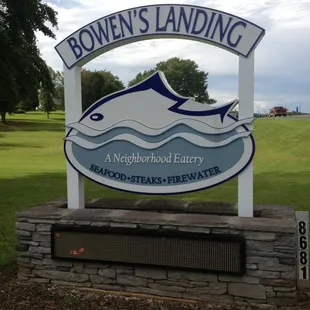 From the road, it looks like this.