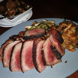 100 Day Dry Aged Double NY Strip 34oz