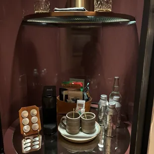 Bar in room